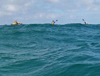 Kayakers Marooned on Island